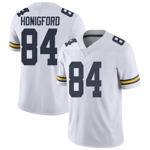 Joel Honigford Michigan Wolverines Youth NCAA #84 White Limited Brand Jordan College Stitched Football Jersey CBP2254DQ